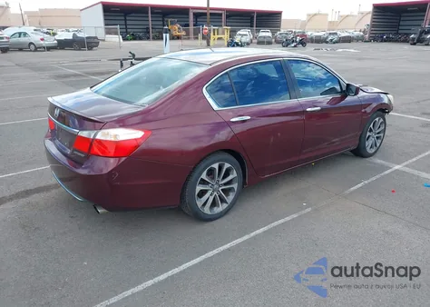 2014 Honda Accord Sport from USA, damaged, VIN 1HGCR2F59EA309132